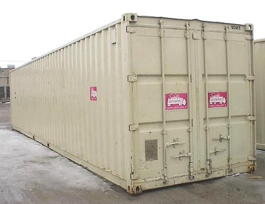 40’ STEEL STORAGE UNITS