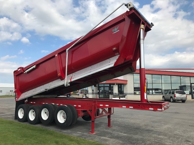 27’ STEEL QUAD AXLE DUMP TRAILER